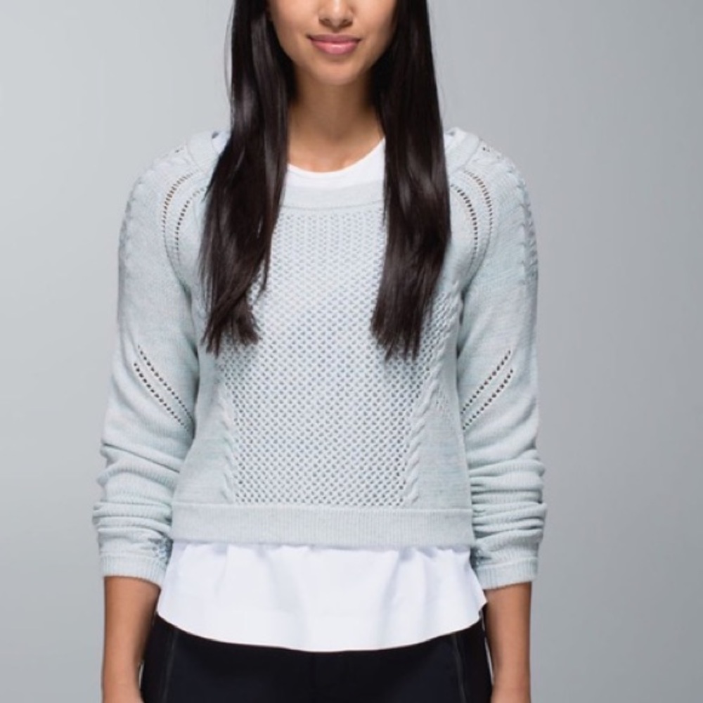 Lululemon Be Present Pullover Sweater Size 8